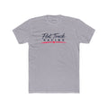 Flat Track Racing Tee — 'Flat Track Racing' Script Front & 'Good Friends, Fast Bikes...' Back
