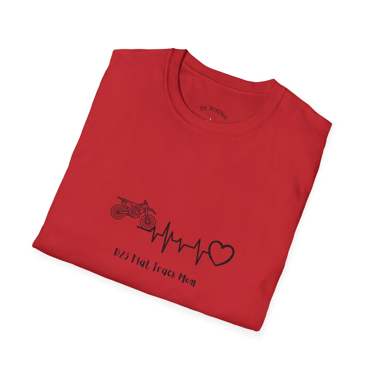 Minnesota Truck Mom T‑Shirt — Truck Pulse Heartbeat Design