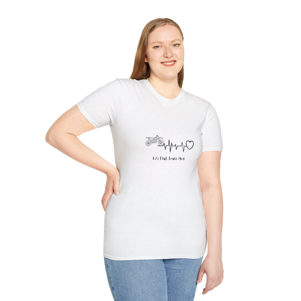 Minnesota Truck Mom T‑Shirt — Truck Pulse Heartbeat Design