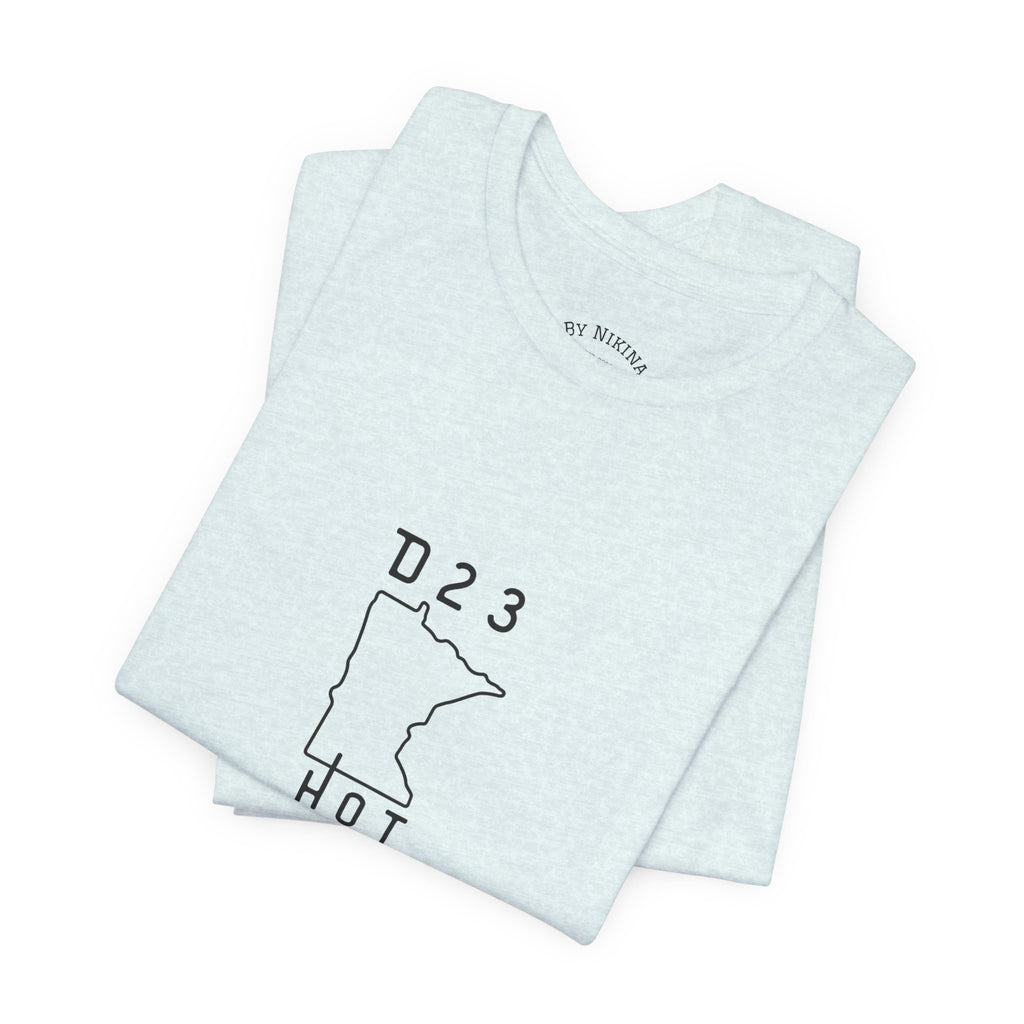 Minnesota Hot Mom's Tee — 2026 Racing Schedule Back Print T‑Shirt