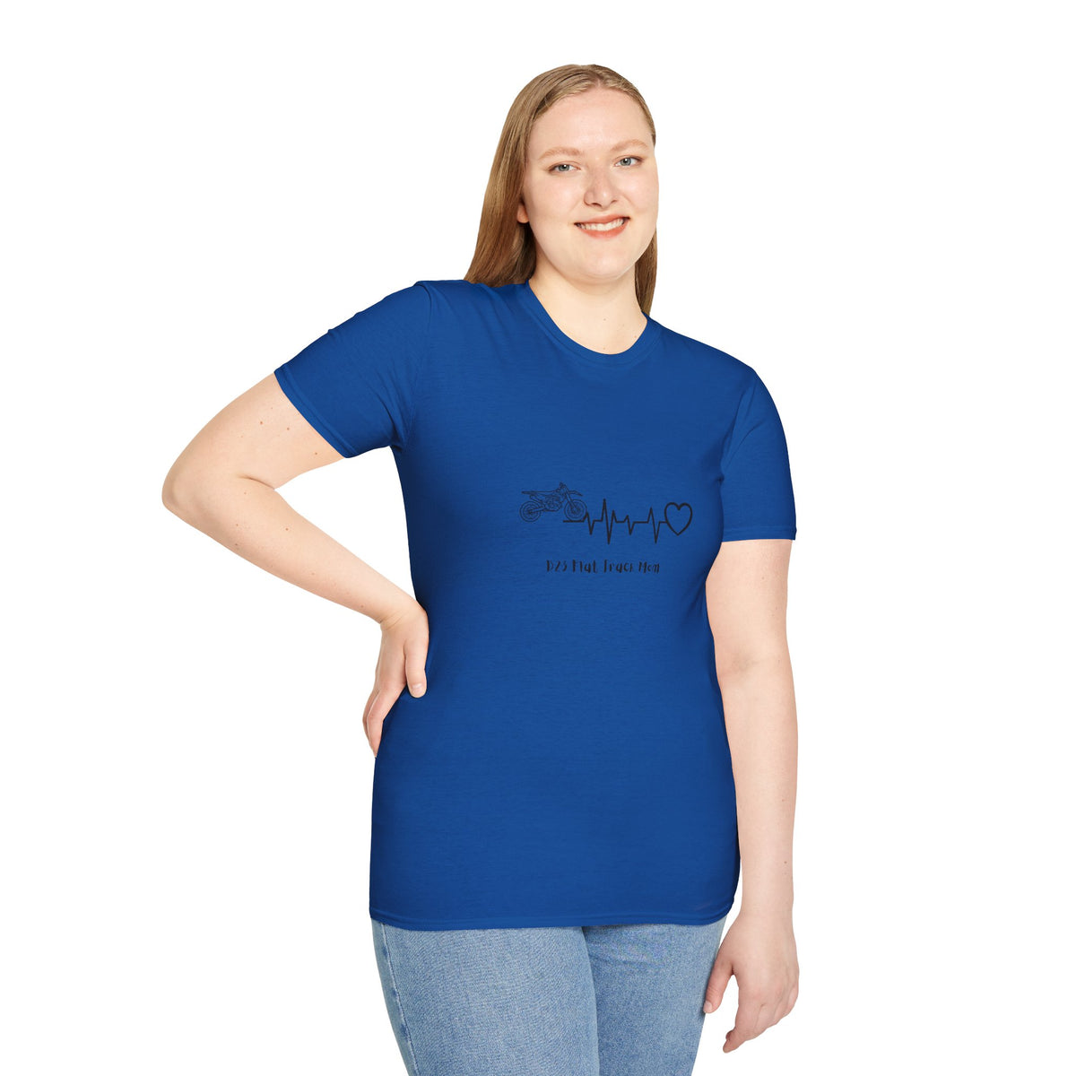 Minnesota Truck Mom T‑Shirt — Truck Pulse Heartbeat Design