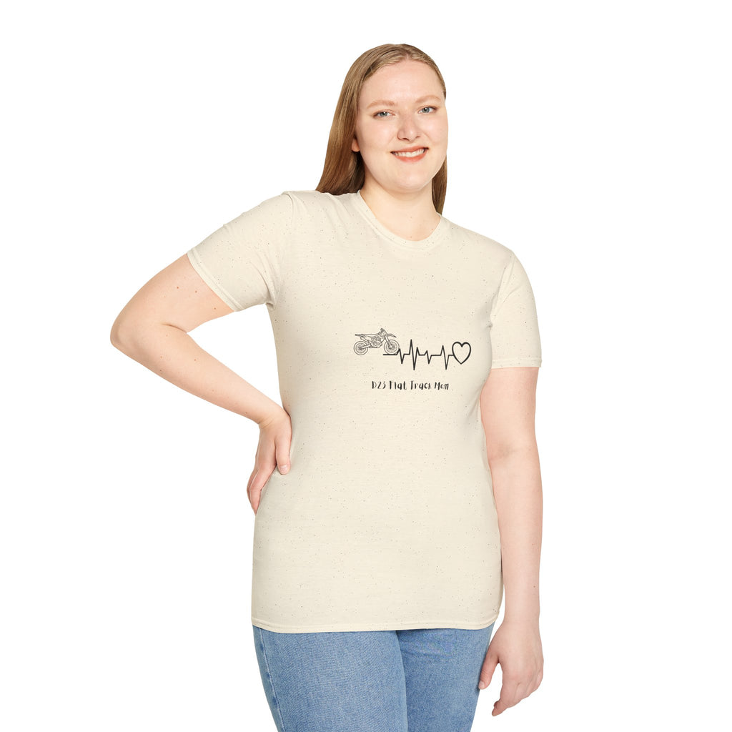 Minnesota Truck Mom T‑Shirt — Truck Pulse Heartbeat Design