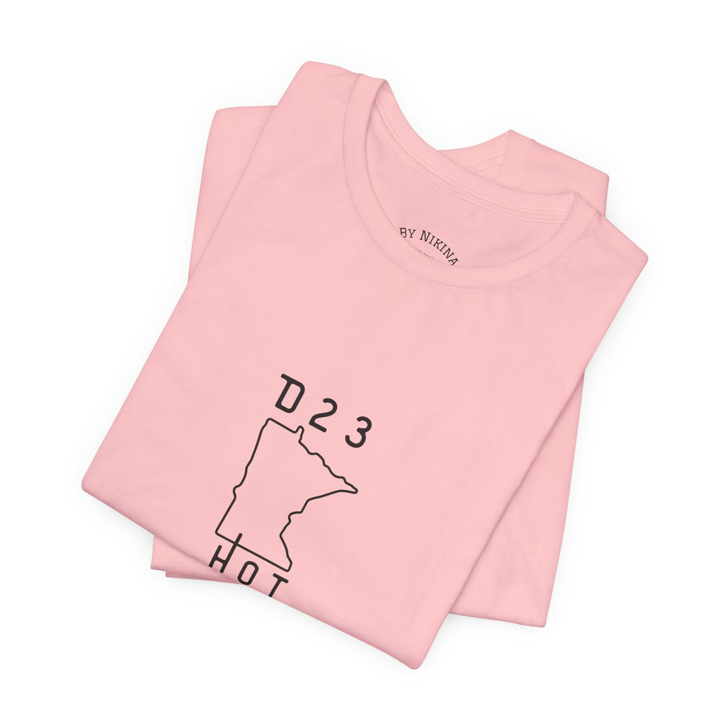 Minnesota Hot Mom's Tee — 2026 Racing Schedule Back Print T‑Shirt