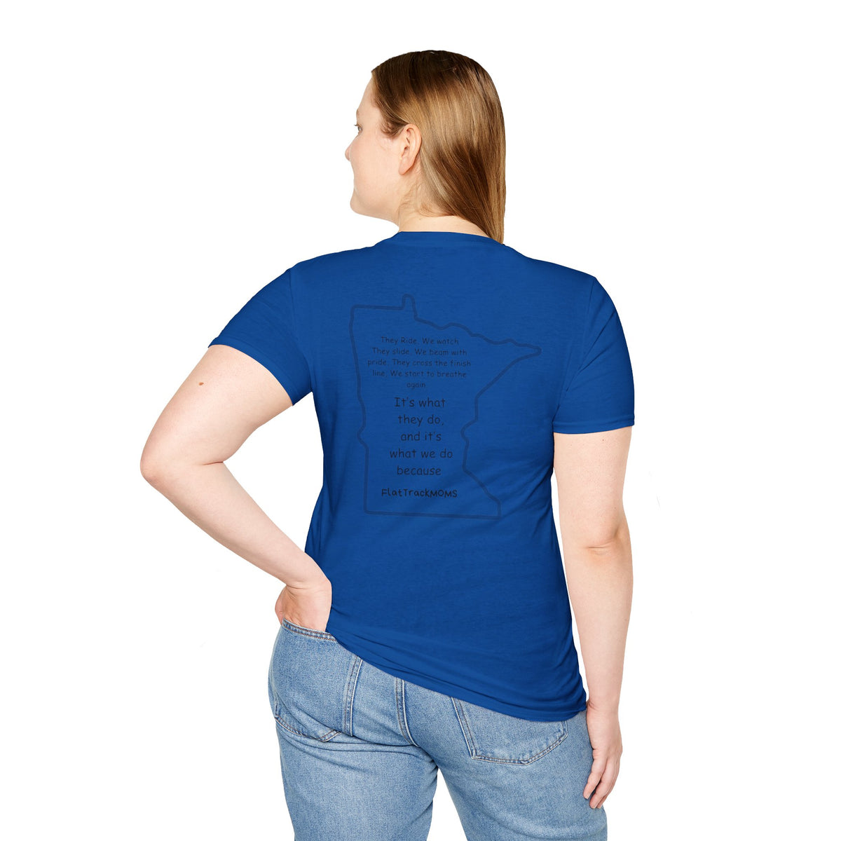 Minnesota Truck Mom T‑Shirt — Truck Pulse Heartbeat Design