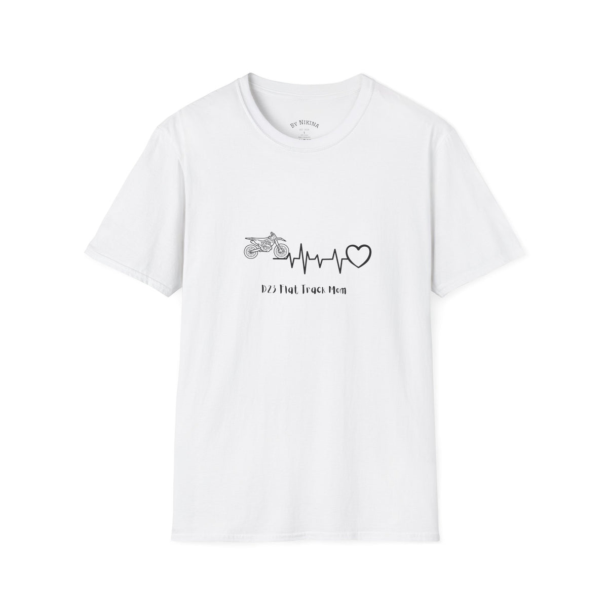 Minnesota Truck Mom T‑Shirt — Truck Pulse Heartbeat Design