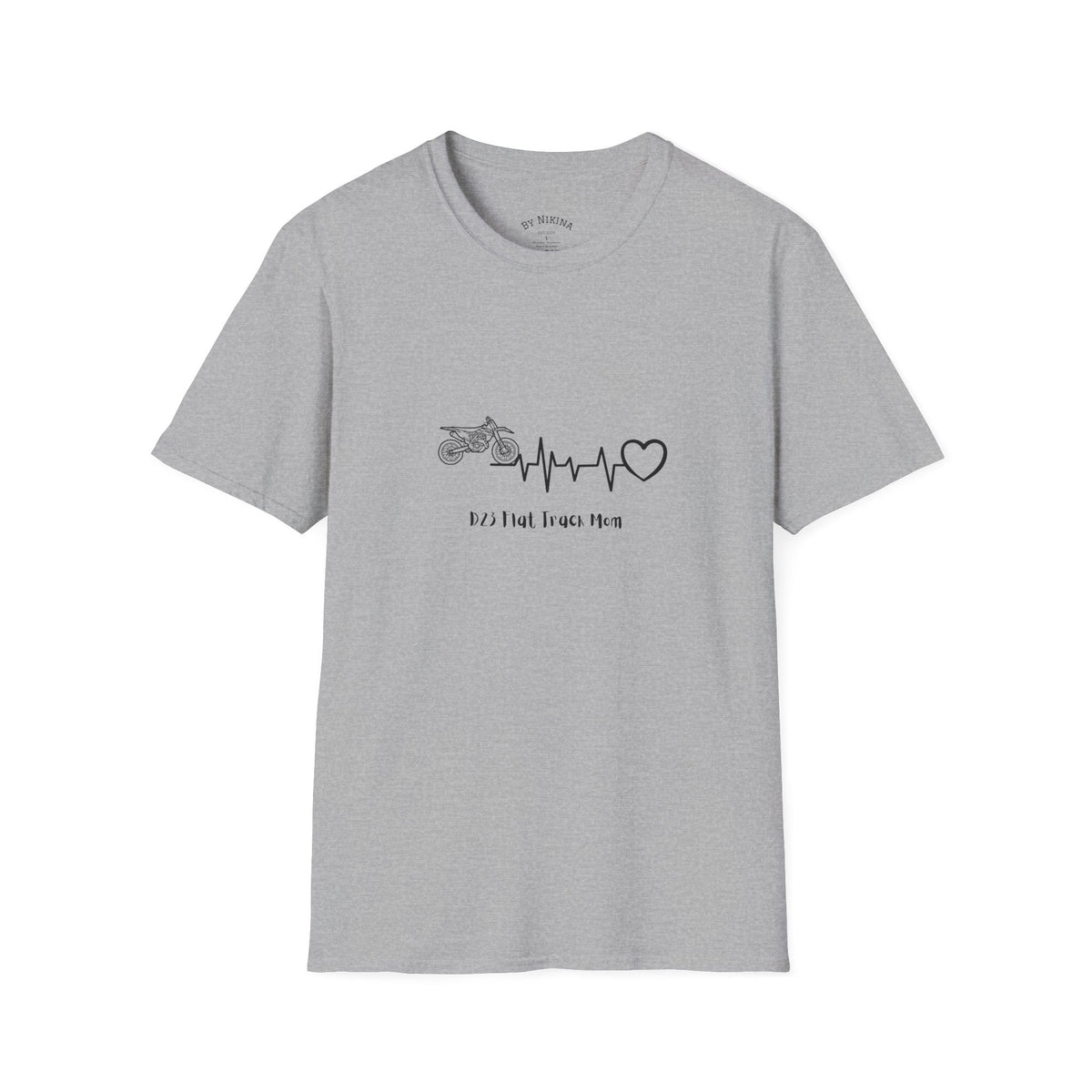 Minnesota Truck Mom T‑Shirt — Truck Pulse Heartbeat Design