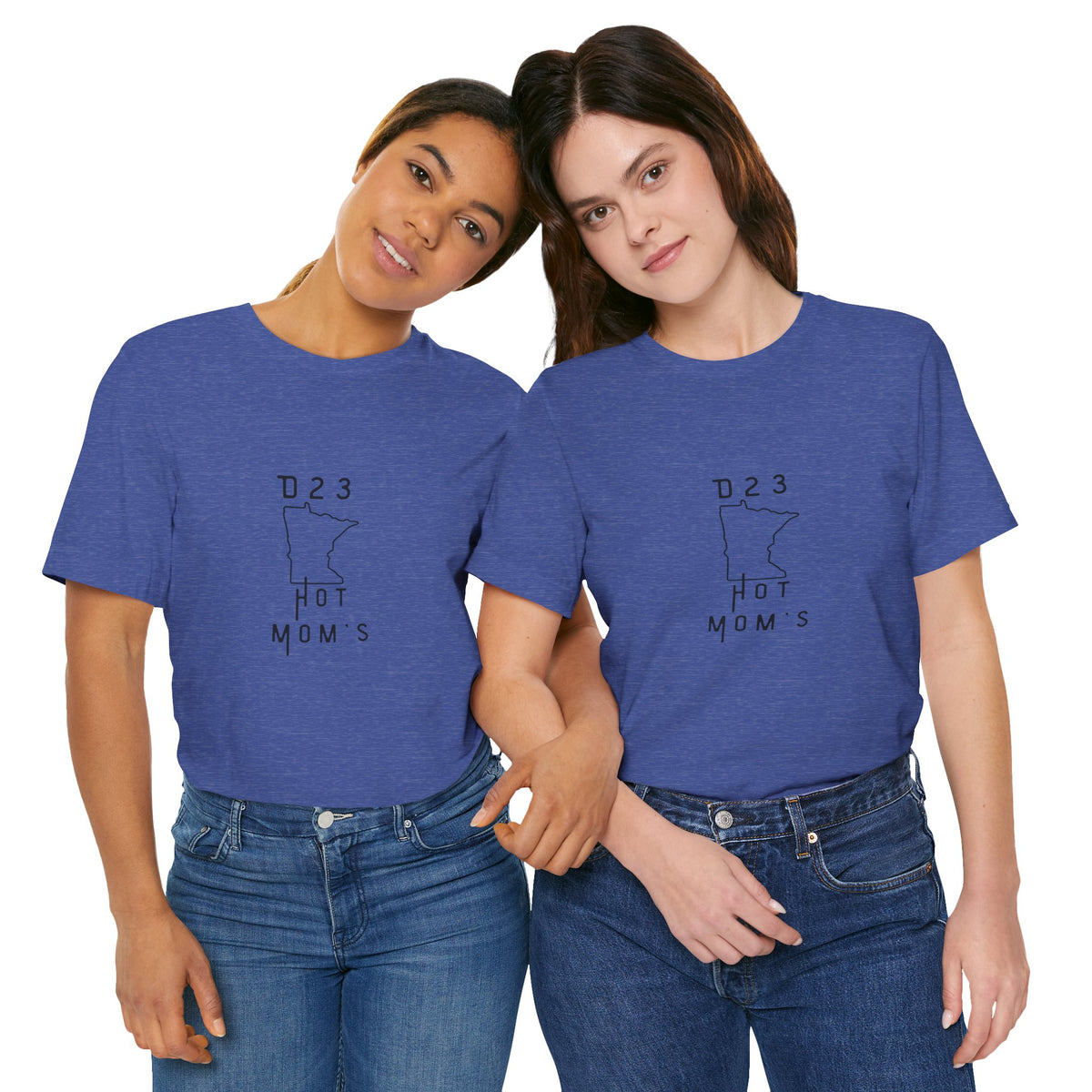 Minnesota Hot Mom's Tee — 2026 Racing Schedule Back Print T‑Shirt
