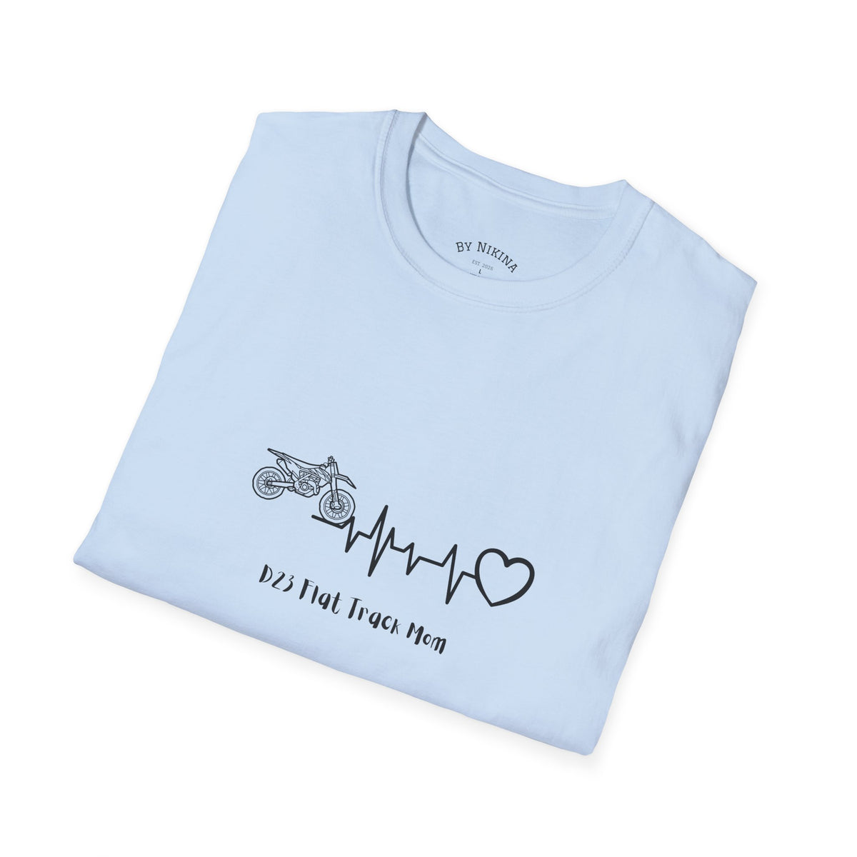 Minnesota Truck Mom T‑Shirt — Truck Pulse Heartbeat Design