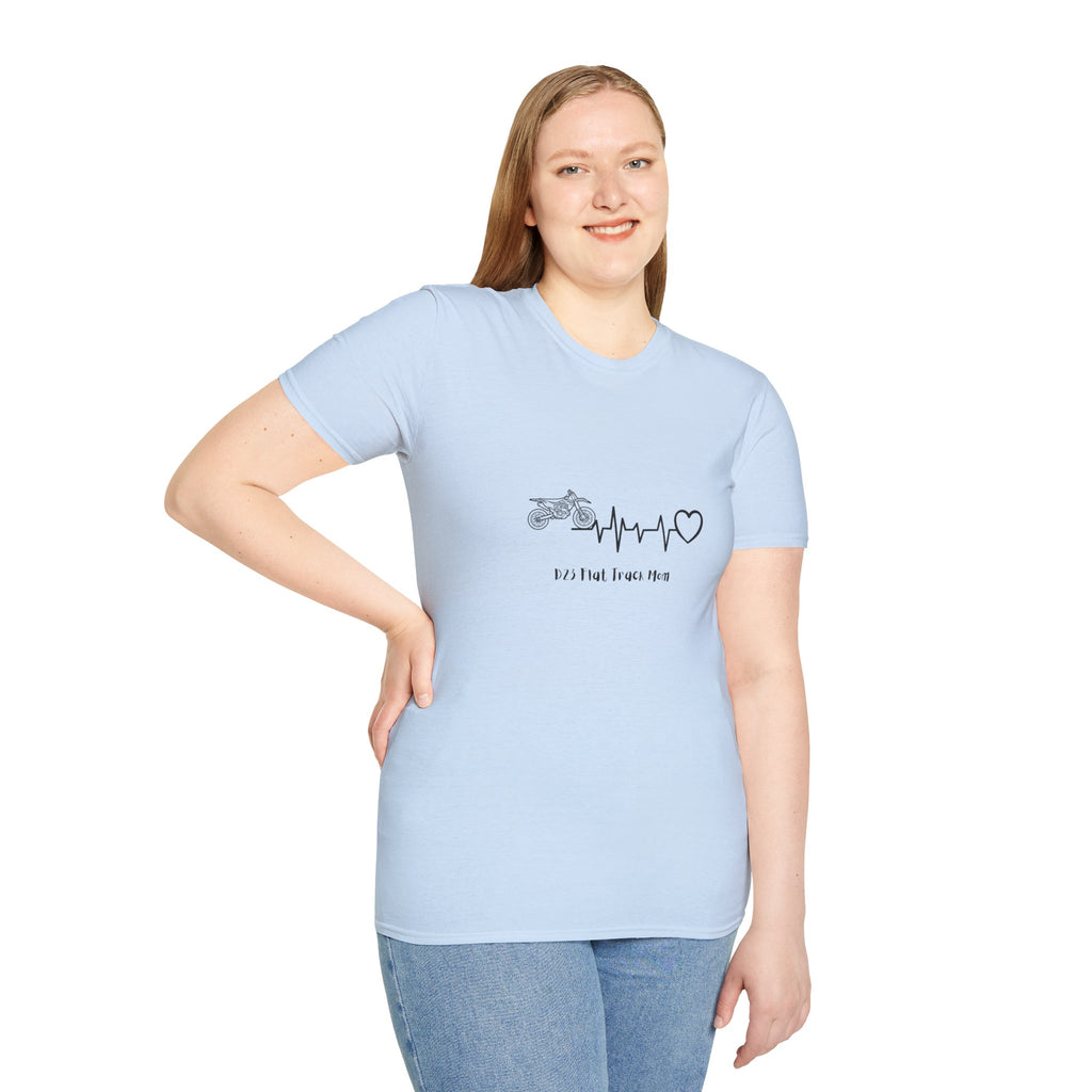 Minnesota Truck Mom T‑Shirt — Truck Pulse Heartbeat Design