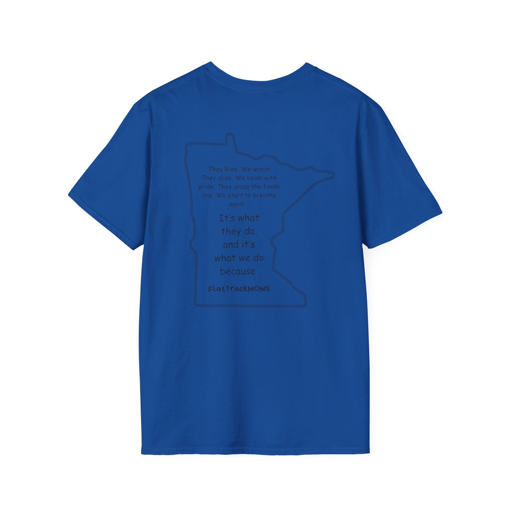Minnesota Truck Mom T‑Shirt — Truck Pulse Heartbeat Design