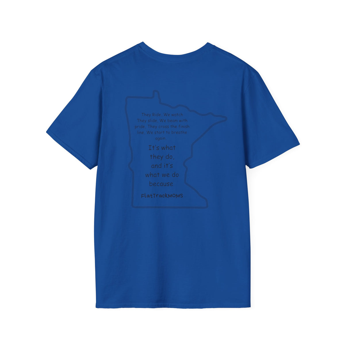 Minnesota Truck Mom T‑Shirt — Truck Pulse Heartbeat Design
