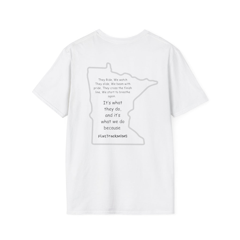 Minnesota Truck Mom T‑Shirt — Truck Pulse Heartbeat Design