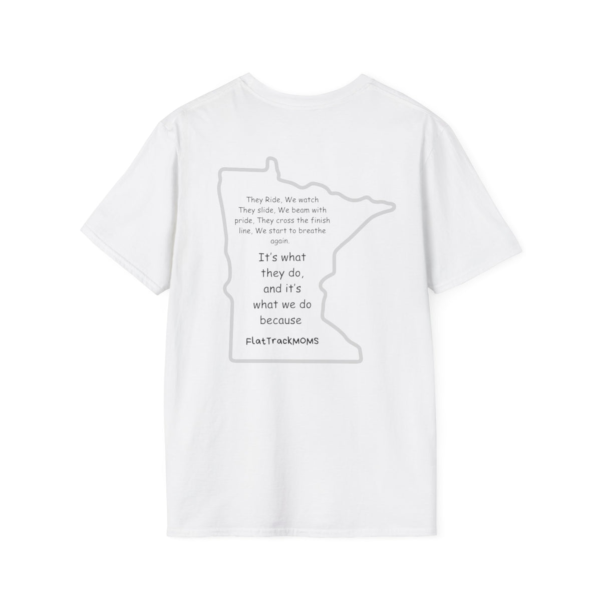 Minnesota Truck Mom T‑Shirt — Truck Pulse Heartbeat Design