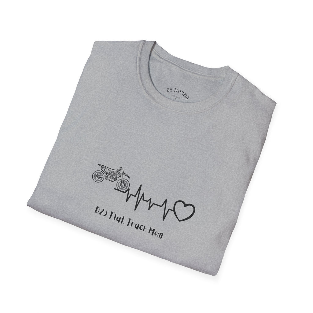 Minnesota Truck Mom T‑Shirt — Truck Pulse Heartbeat Design