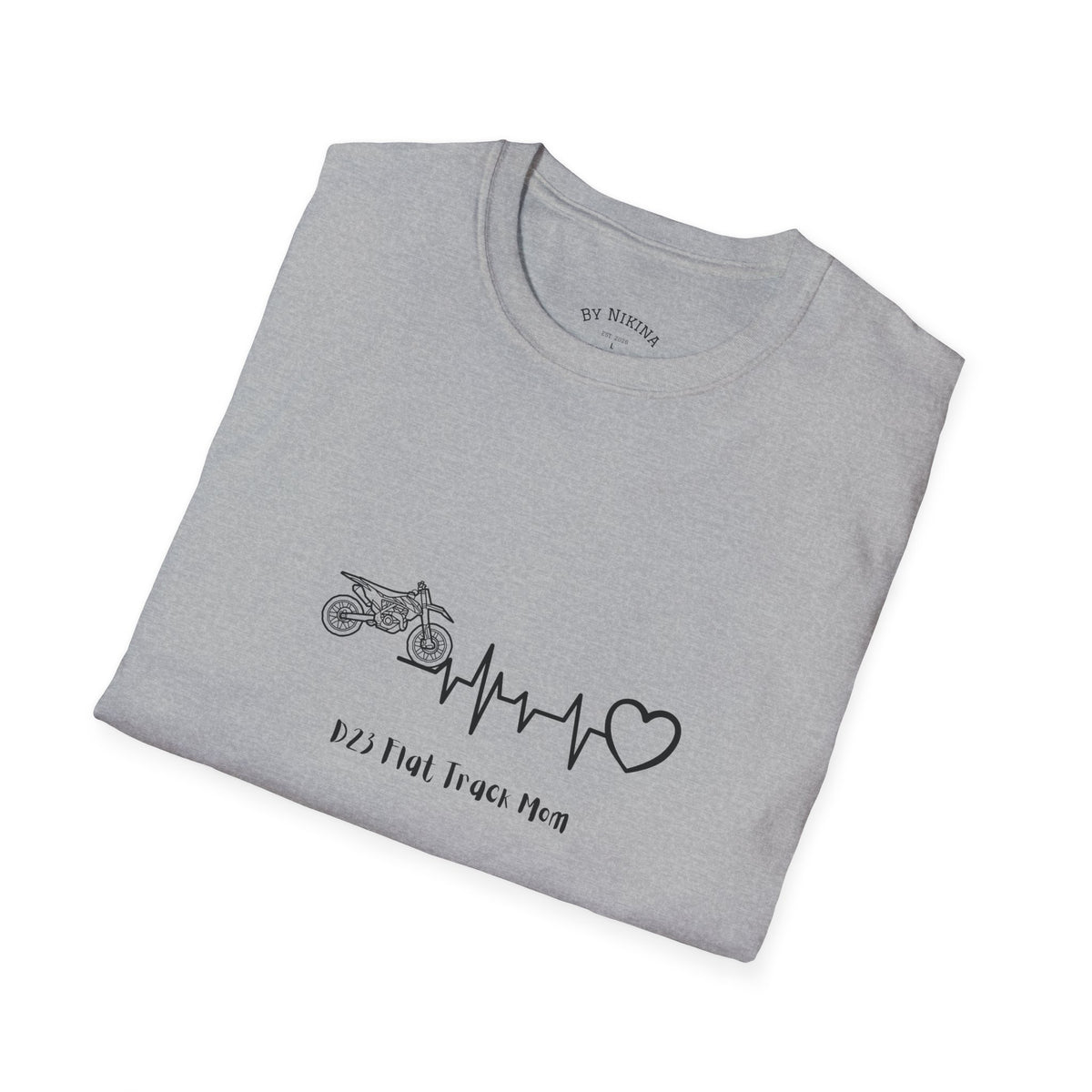 Minnesota Truck Mom T‑Shirt — Truck Pulse Heartbeat Design