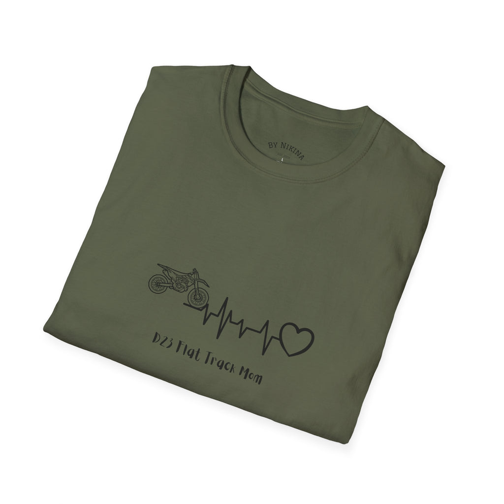 Minnesota Truck Mom T‑Shirt — Truck Pulse Heartbeat Design