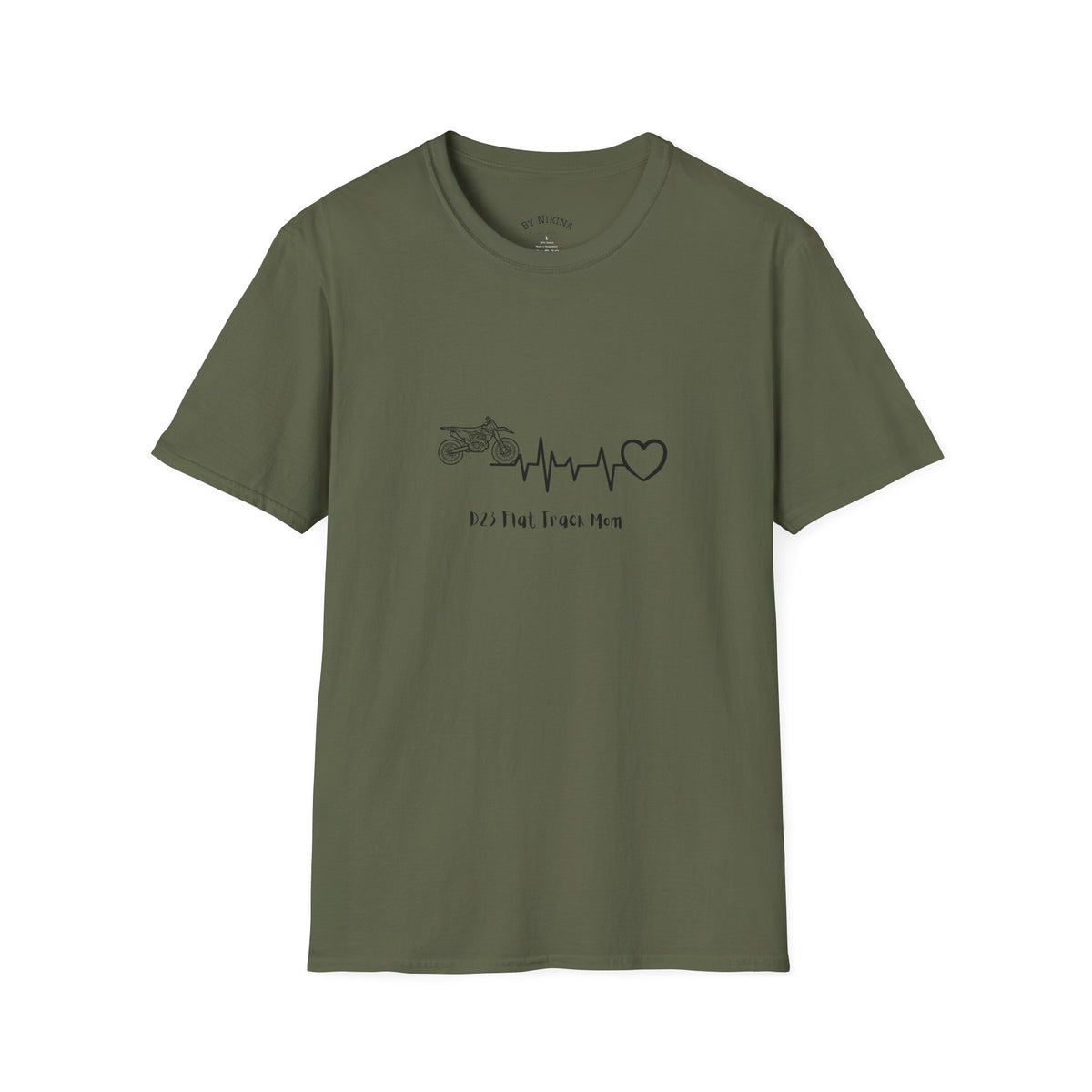 Minnesota Truck Mom T‑Shirt — Truck Pulse Heartbeat Design