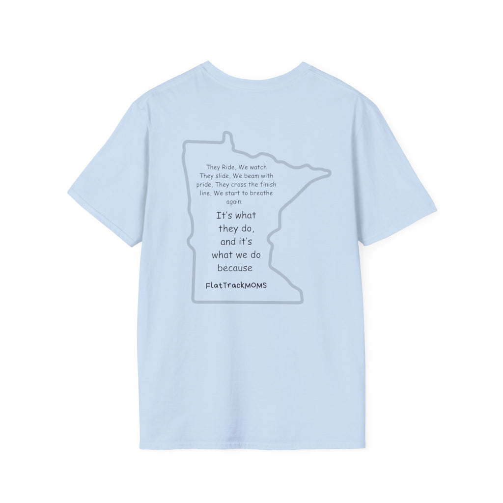 Minnesota Truck Mom T‑Shirt — Truck Pulse Heartbeat Design