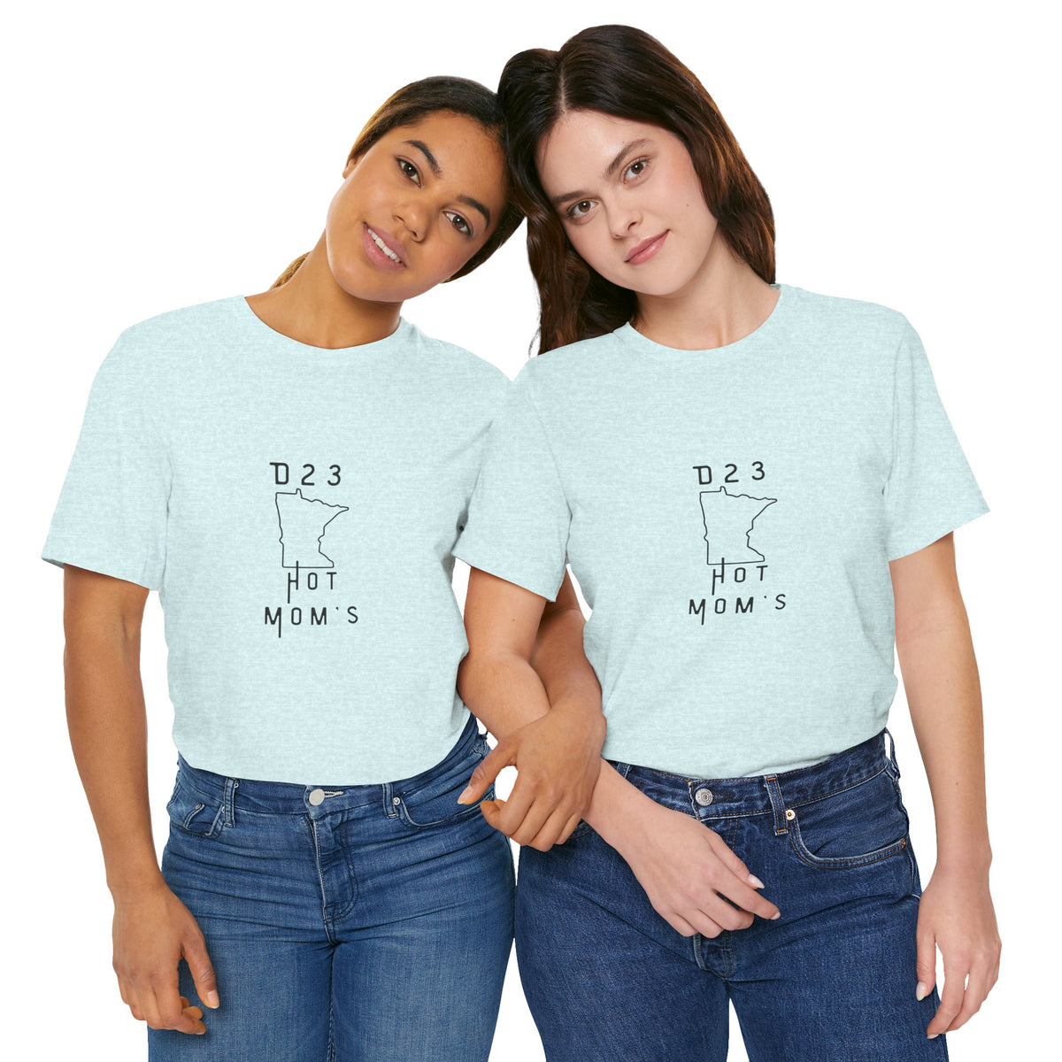 Minnesota Hot Mom's Tee — 2026 Racing Schedule Back Print T‑Shirt