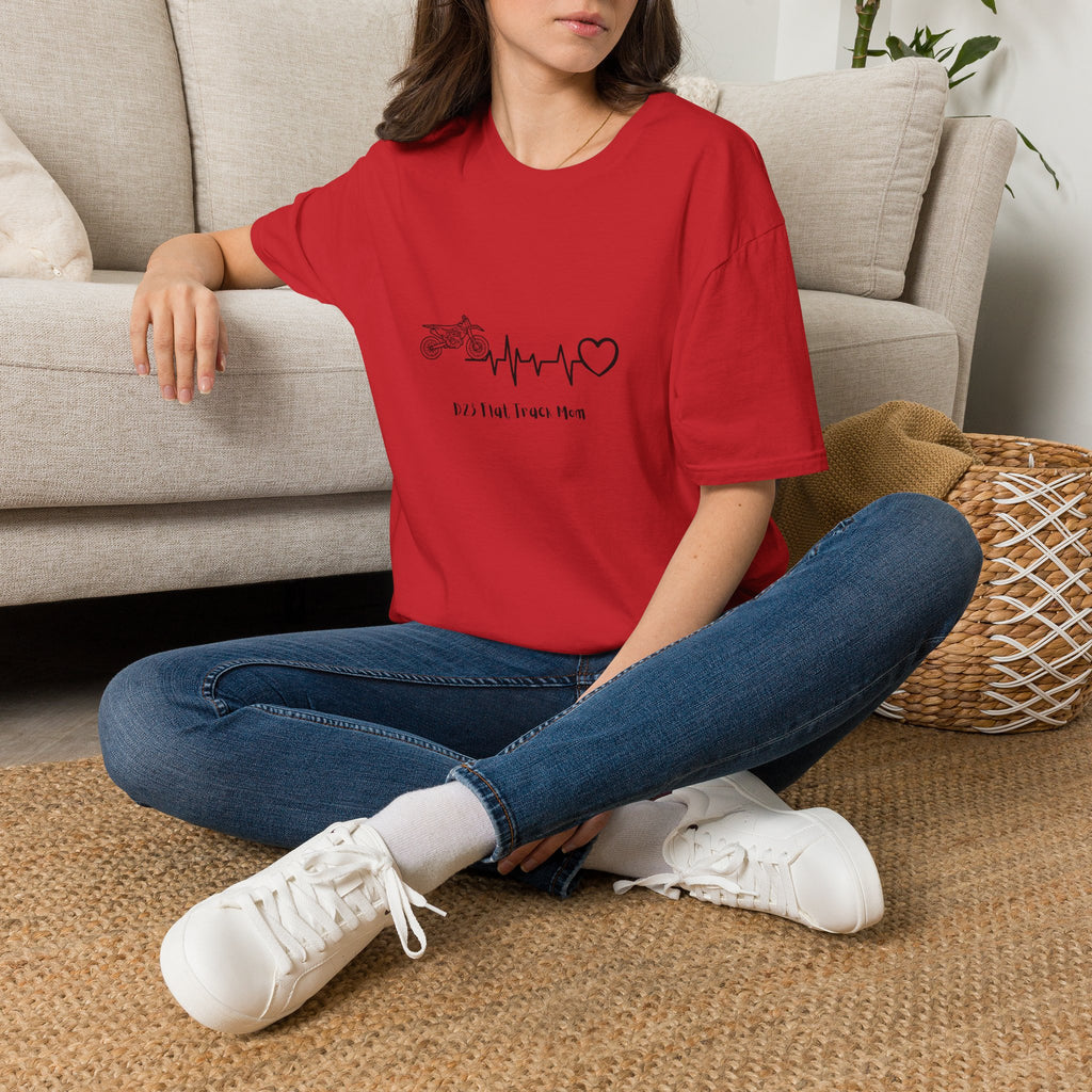 Minnesota Truck Mom T‑Shirt — Truck Pulse Heartbeat Design