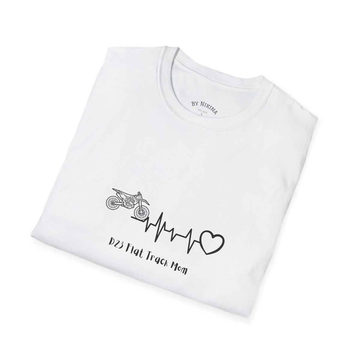 Minnesota Truck Mom T‑Shirt — Truck Pulse Heartbeat Design