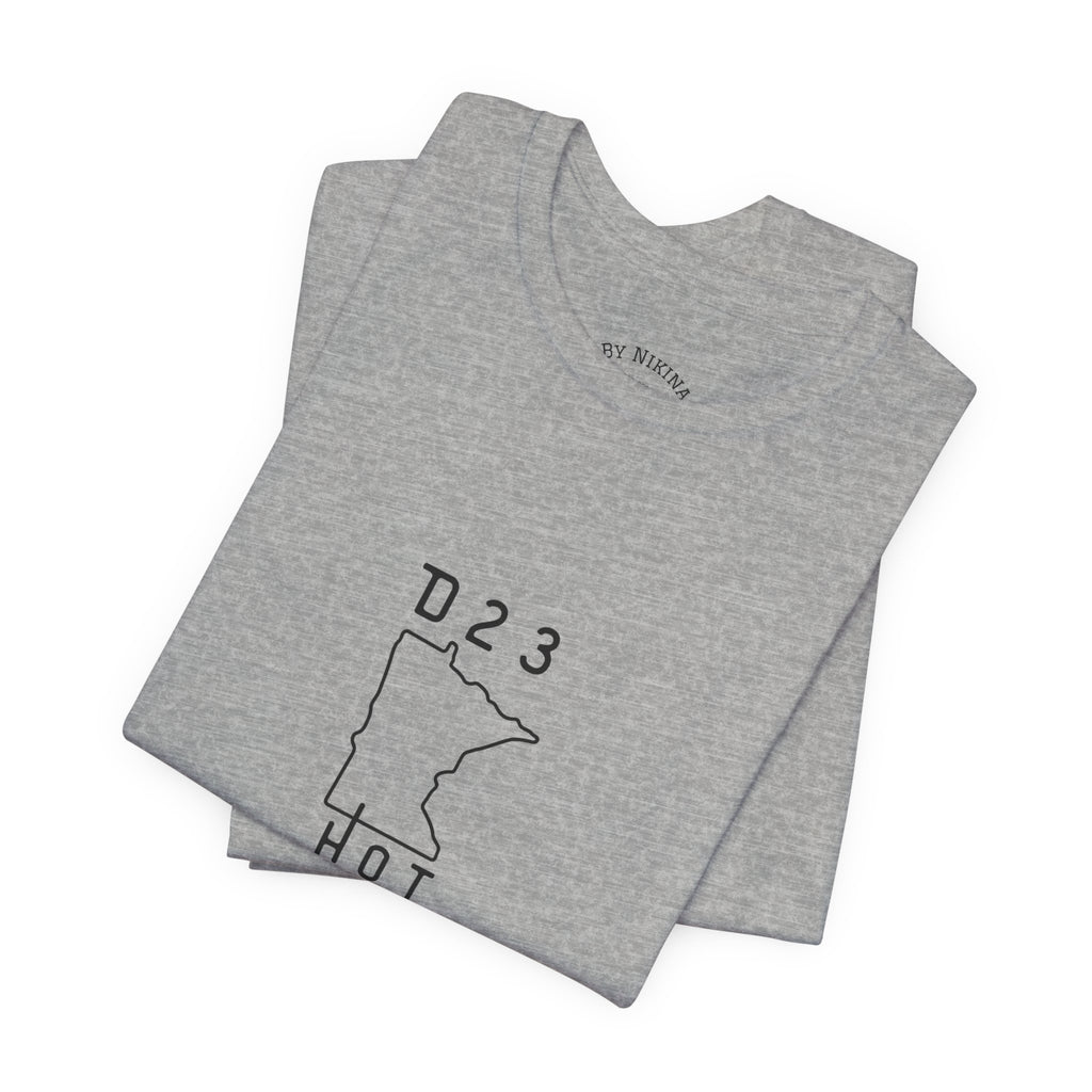 Minnesota Hot Mom's Tee — 2026 Racing Schedule Back Print T‑Shirt