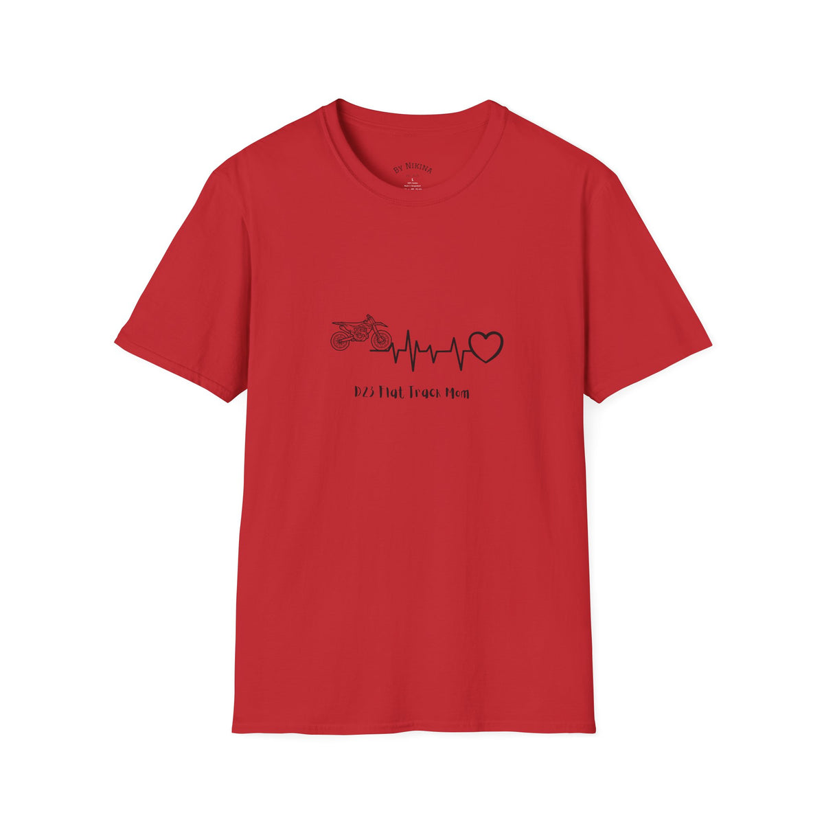 Minnesota Truck Mom T‑Shirt — Truck Pulse Heartbeat Design