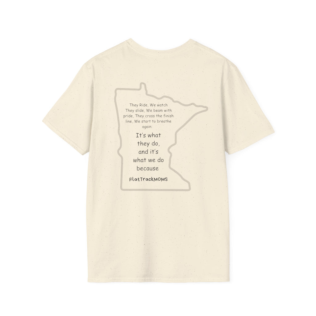 Minnesota Truck Mom T‑Shirt — Truck Pulse Heartbeat Design