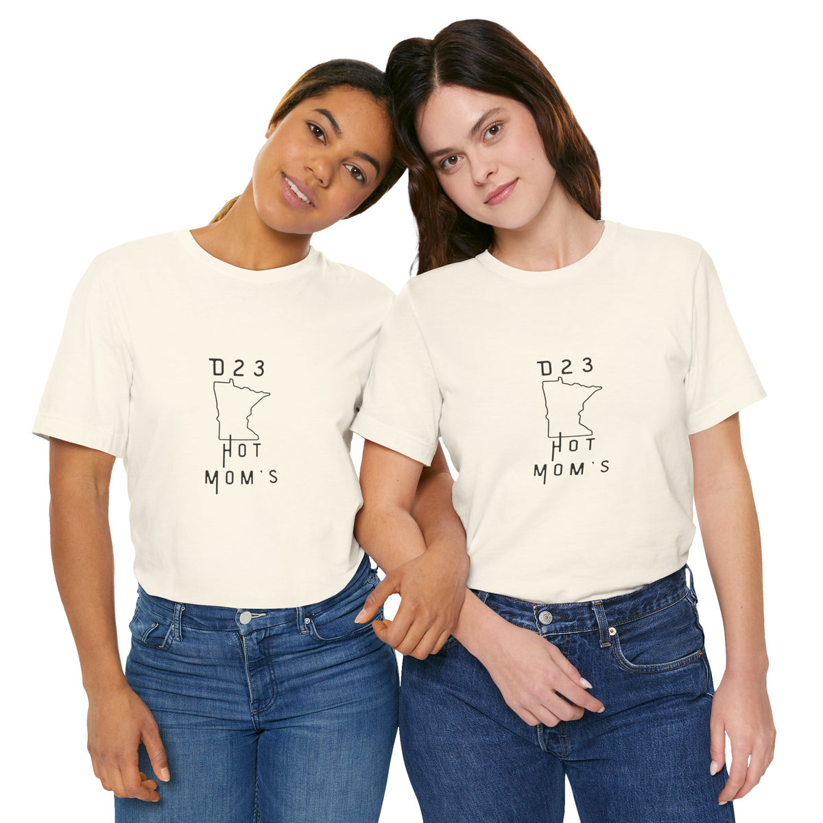 Minnesota Hot Mom's Tee — 2026 Racing Schedule Back Print T‑Shirt