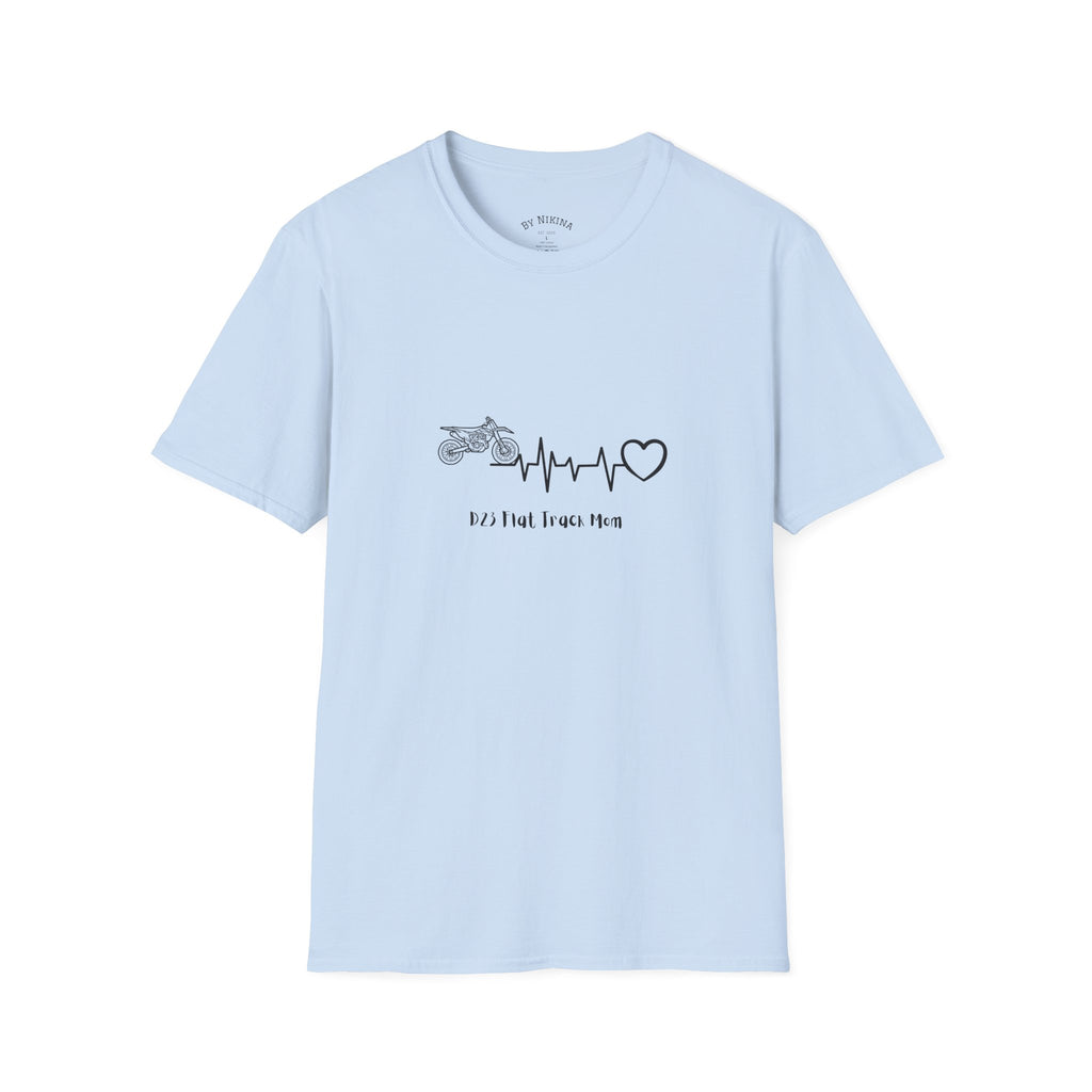 Minnesota Truck Mom T‑Shirt — Truck Pulse Heartbeat Design