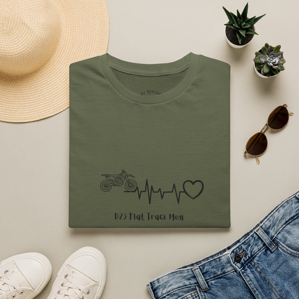 Minnesota Truck Mom T‑Shirt — Truck Pulse Heartbeat Design
