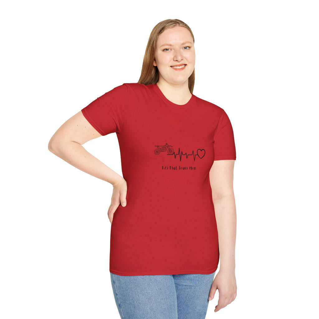 Minnesota Truck Mom T‑Shirt — Truck Pulse Heartbeat Design