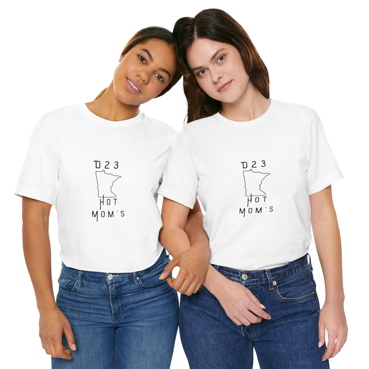 Minnesota Hot Mom's Tee — 2026 Racing Schedule Back Print T‑Shirt