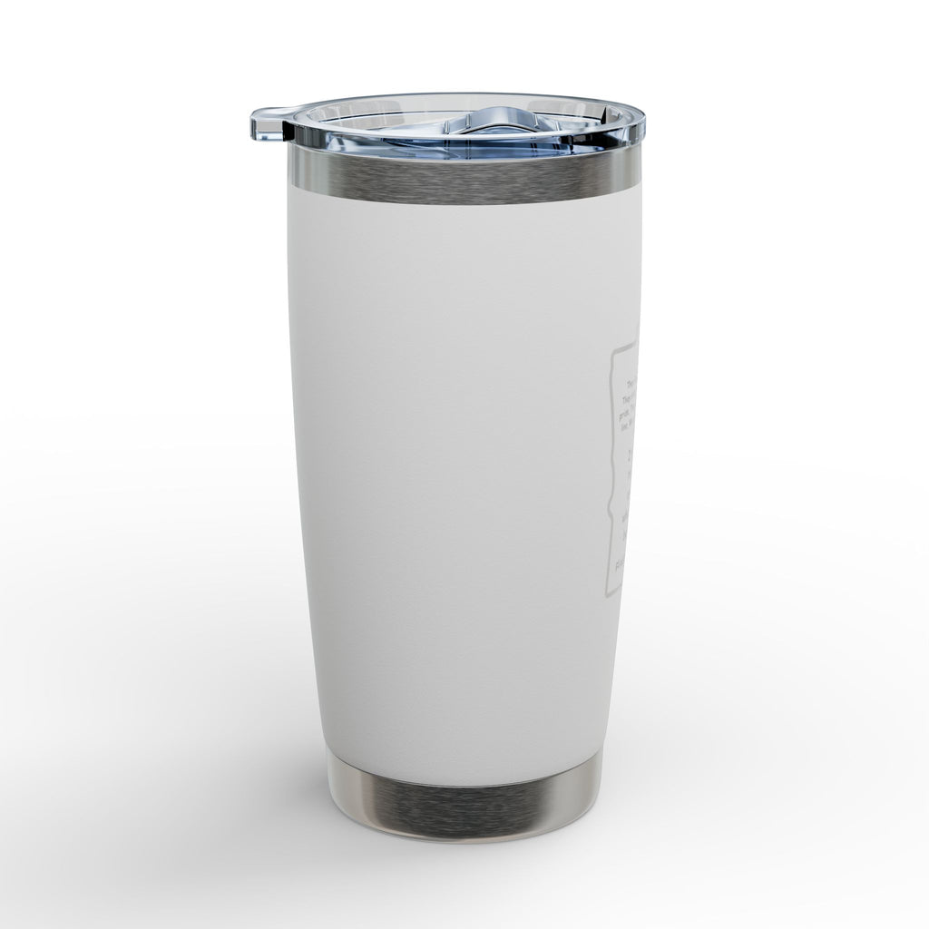 Minnesota Engraved 20oz Tumbler – State Outline Travel Mug with Inspirational Quote