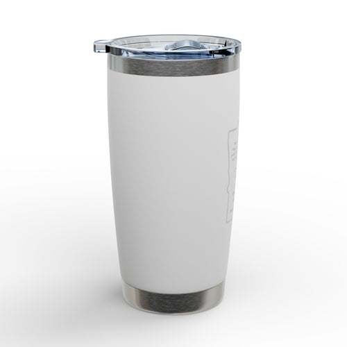Minnesota Engraved 20oz Tumbler – State Outline Travel Mug with Inspirational Quote